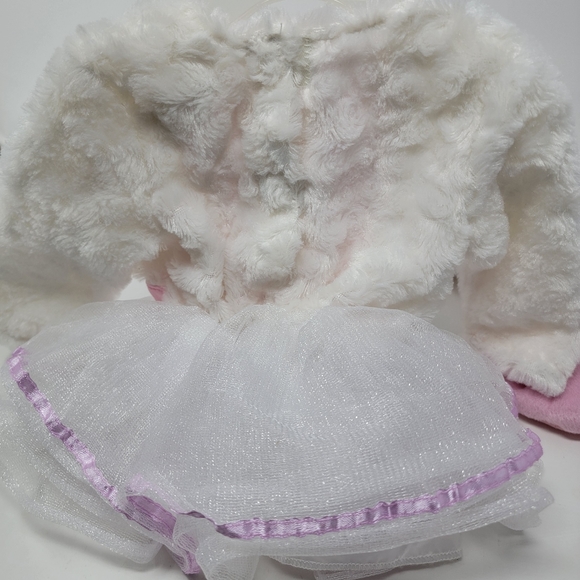 Infant Girls faux fur easter bunny Dress outfit - Picture 9 of 11